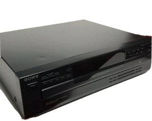 VER VIDEO Sony CDP-C265 5 discos carrusel reproductor/cambiador de CD - sin control remoto - Imagen 1 de 12