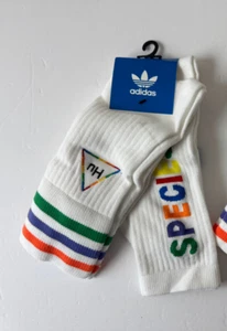 adidas Pharrell Williams Hu Crew Socks Infinite species FS0082 (2 Pair) - Picture 1 of 3