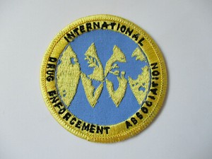 DEA Drug Enforcement Association International Police Patch