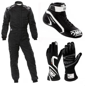 LEVEL 2 EMBROIDERED GO KART RACE SUIT WITH MATCHING SHOES & GLOVES - Picture 1 of 4