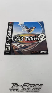 Tony Hawk's Pro Skater 2 PS1 Playstation 1  Instructions Manual / Booklet ONLY - Imagen 1 de 1