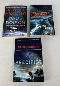 Almost Midnight, Trespasser,The Precipice, Paul Doiron-Very Good - Picture 1 of 13