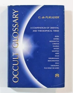 Occult Glossary: Oriental and Theosophical Terms by G. de Purucker 1996 - Picture 1 of 2