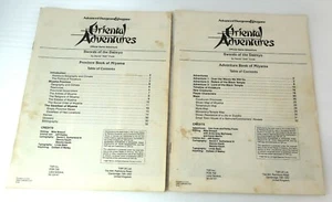AD&D Oriental Adventures 1986 Swords of the Daimyo Module 9164 - Picture 1 of 4