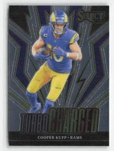 Cooper Kupp 2023 Panini Select #TUR-CKU turboalimentado - Imagen 1 de 2