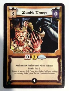 Zombie Troops L5R Legend of the Five Rings CCG Pearl Edition - Picture 1 of 1