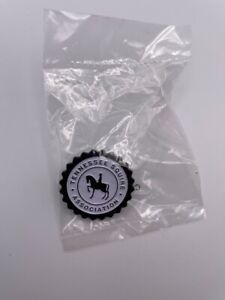Jack Daniels Tennessee Squire Association Horse Rider Equestrian Pin (White)