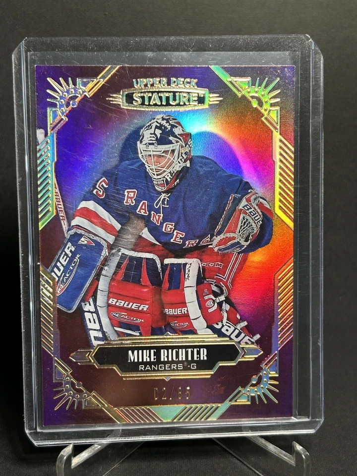 2020-21 Upper Deck Stature - #99 Mike Richter /85 New York Rangers 💥💥💥 - Image 1 of 2