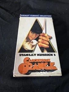 A Clockwork Orange, 1971 (VHS, 1999) Stanley Kubrick, Dystopian - Bild 1 von 2