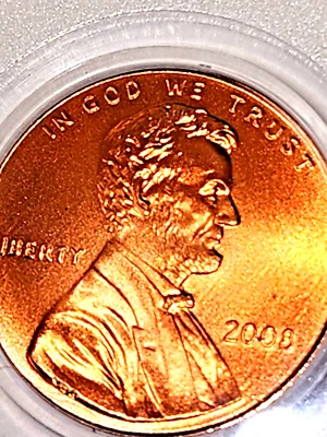 2008P Lincoln Cent PCGS MS69RD Lincoln Satin Finish! - Image 1 of 4