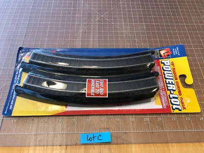 Life Like Train HO Power-Loc Track 4 Pieces 18" Radius Curved Black NEW NIP LotC - Image 1 of 4