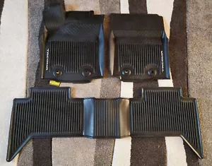 2018-2023 Toyota Tacoma D-Cab All Weather Floor Mats Black OEM - Bild 1 von 5