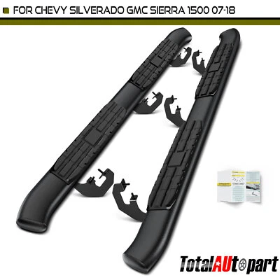 Barra lateral serie PNC para camioneta de cabina extendida de 4,25" para Chevy Silverado 3500 HD GMC Foto 1 de 4