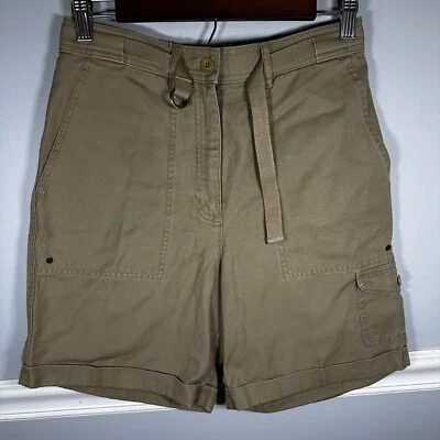 LARUEN RALPH LAUREN RL Safari Outfitters Shorts Women's 4 Tan 28" Waist - Image 1 of 4