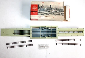 TRES RARE! FLEISCHMANN HO 82 PONT RAMPE DE DECHARGEMENT, WAGON MARCHANDISE NEUF - Imagen 1 de 2