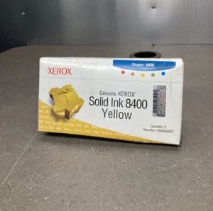 New Genuine Xerox 8400 Yellow Solid Ink Cartridges - Picture 1 of 4