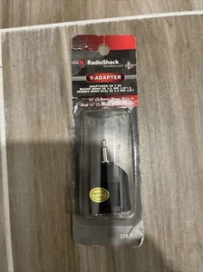 RadioShack® 1/8" Mono Male to Dual 1/8" Mono Female • P/N 274-310 / 274-0310 - Picture 1 of 2
