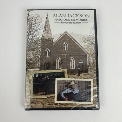 Alan Jackson Precious Memories DVD NEW Live At The Ryman Gaither New Sealed - Image 1 of 3