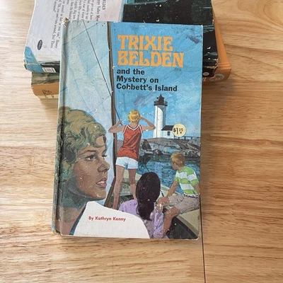 Trixie Belden And The Mystery on Cobbett's Island #13 by Kathryn Kenny 1971 HC - Image 1 of 4