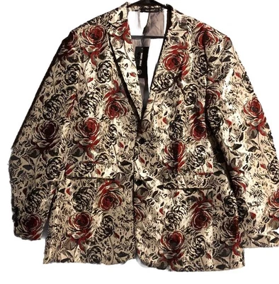 Mage Male3XL Mens Suit Blazer 2 Button Stylish  - Image 1 of 3