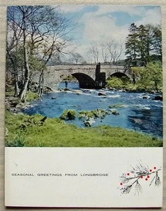 Austin Weihnachtskarte Jahresgrüße Dez 1960 - Bild 1 von 2