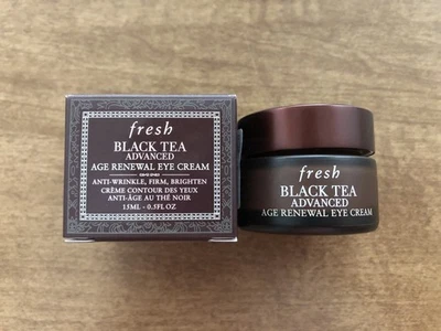 Fresh Black Tea Advanced Age Renewal Eye Cream 0.5 oz 15ml Full Size ~ NIB!! 🧡 - Image 1 of 3
