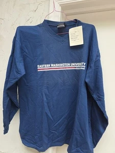 Eastern Washington University Eagles Long Sleeve Shirt Mens Large Vintage 2003 - Picture 1 of 10