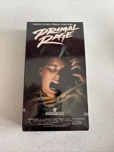 Rare Factory, Sealed Primal Rage ( VHS, 1988 ) Horror, Warner Home Video - Foto 1 di 7