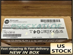 1762-OB16 New Allen-Bradley AB 1762-OB16 SER A 24VDC MicroLogix Output Module - Picture 1 of 2