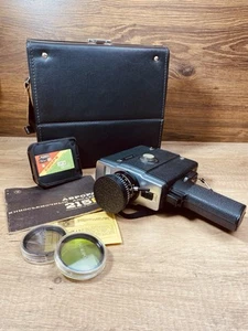 Soviet film cine camera Super 8 Aurora 215 USSR LOMO works condition - Picture 1 of 13