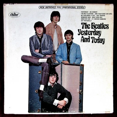 Beatles LP 1969 "Yesterday"…and Today Record Club Green Label, A1 Plates, NM! Foto 1 de 4