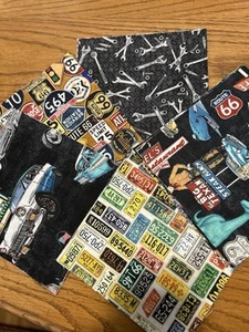 Historical Route 66 Stoffvorschnitte - Bild 1 von 8