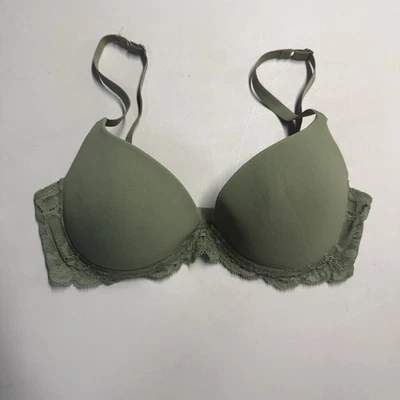 Sujetador Calvin Klein Perfectly Fit Verde Talla 34C  Foto 1 de 4