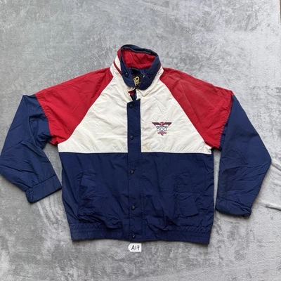 复古 1991 年 Indy 500 夹克 King Louie Pro Fit 75 周年尺寸 XL — 第 1/4 张图片