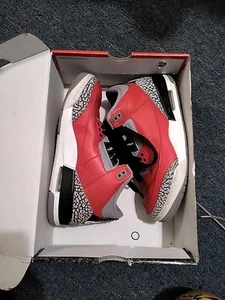Nike Herren Air Jordan 3 Retro SE - Größe 7,5 #CK5692-600 Rot Schuhe/Sneaker - Bild 1 von 11