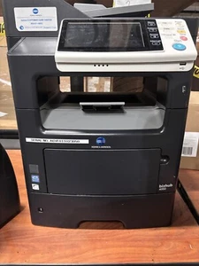 Konica Minolta Bizhub 4050 Printer Copier Scanner Fax 70K Page Count With Toner - Picture 1 of 2