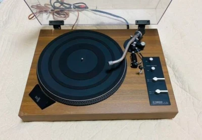 Yamaha YP-511 Direct Drive Turntable Record Player Tested Works Excellent Japan - Image 1 of 4