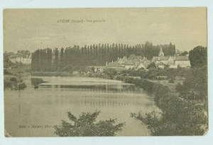 ANTIGUA POSTAL AVOISE SARTHE FRANCIA VUE GENERALE 030912 OS - Imagen 1 de 2