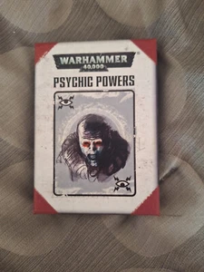 Warhammer 40.000 psychische Kräfte Karten 50 Karten Set 2014 Warhammer 40k - Bild 1 von 2