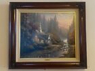 Thomas Kinkade " The Forest Chapel" Museum Quality Canvas