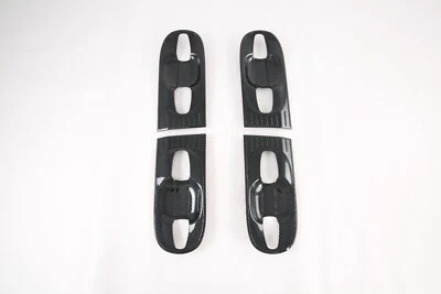 Manija de puerta tapa tazón tapa embellecedor para Toyota Sienna 2011-2020 8 piezas fibra de carbono Foto 1 de 3