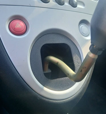 Honda 02-05 Civic SI Shifter Boot Replacement Plate EP3 - Image 1 of 4