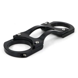 Estabilizador de horquilla negro apto para Harley Sportster Iron 883 2009-2021 - Imagen 1 de 7