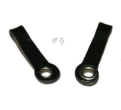 Extensores de anillo con correa de cámara de cuero vintage - Par #9 Foto 1 de 2