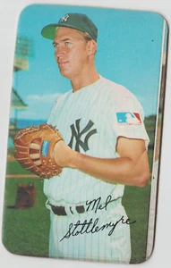 1970 topps super mel stottlemyre #27 - Picture 1 of 2