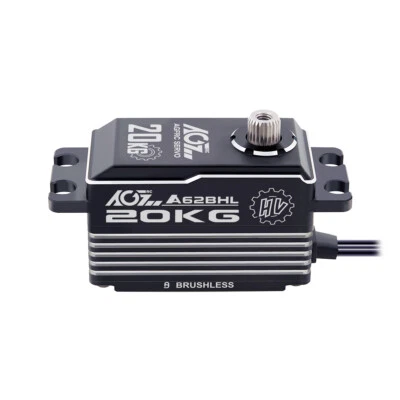 Brushless Servo 20KG HV AGF-RC A62BHL Full Metal Case Low Profile High Voltage - Image 1 of 4