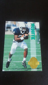 1993 Classic Four Sport #137 O.J. McDuffie rookie card, Miami Dolphins star