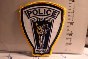 police patch  CITY OF TROY POLICE MICHIGAN - Picture 1 of 1
