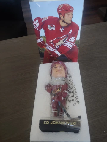 Ed Jovanovski Arizona Phoenix Coyotes NHL Bobblehead Dolls NEW Cover