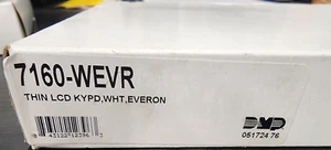 7160-WEVR DMP THIN LCD KYPD, WHT - Picture 1 of 5